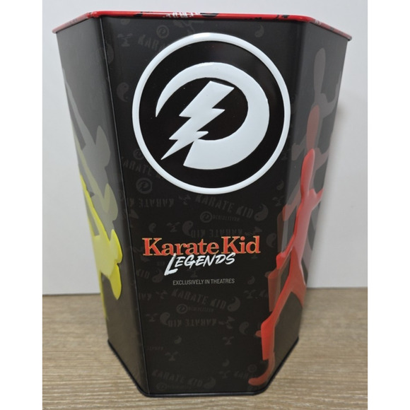Karate Kid Legends Tin Popcorn Bucket Cinemark Exclusive 2025 New in Hand - Picture 3 of 9